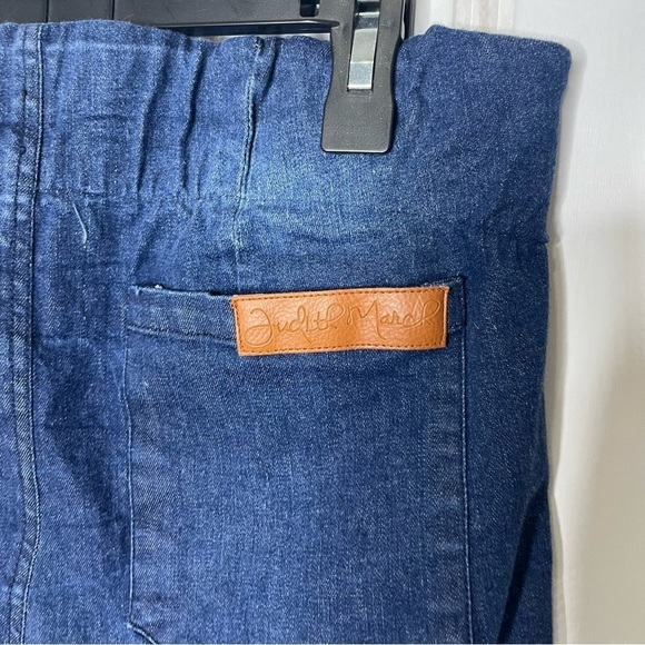 Anthropologie {Judith March} Flare Lace Up Jeans - Picture 8 of 9